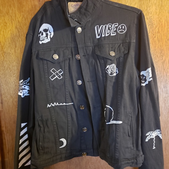 black jean jacket rue21